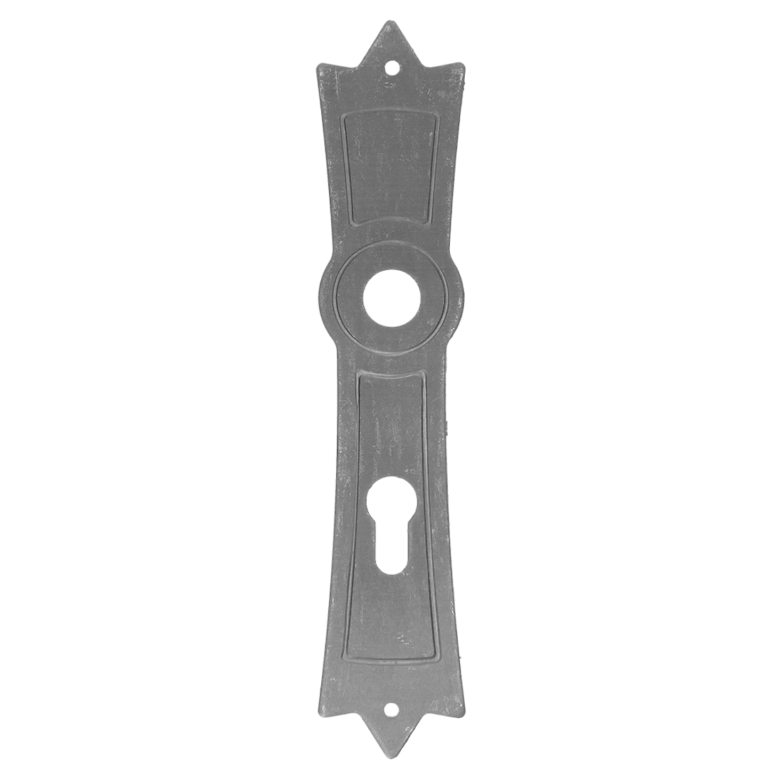 Štít s otvormi 260 x 52 mm, rozteč 90 mm, otvor ø 20 mm