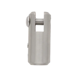 Spodek držáku madla na vypalované sloupy, brus AISI304 - slide 2