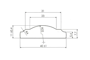 Ukončenie madla 200 x 200 mm - slide 2