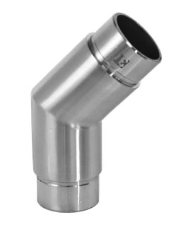 Spojka rohová 45° na trubku ø 42,4 mm, brúsená AISI 316