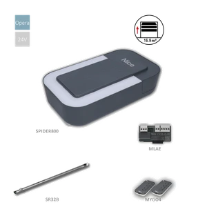 SPIDER32BLBDWKCE s WIFI pre sekcionálnu bránu do 16,9 m2 - slide 0