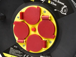 Bubnová predlžovačka 3 x 2,5 mm, 25 m - slide 2