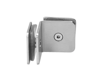 Svorka skla medzi sklá 90°, sklo 8 - 10 mm, AISI 304 - slide 1