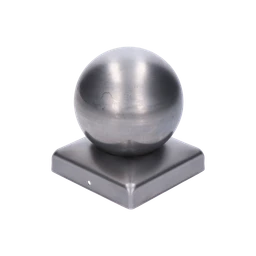 Strieška plechová, 60 x 60 mm s guľou ø 50 mm