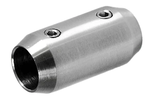 Spoj priamy na trubku ø 12 mm, brúsená nerez AISI 304 - slide 0