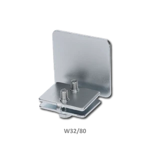 Pozinkovaná krytka pro C-profil 80 x 80 mm - slide 1