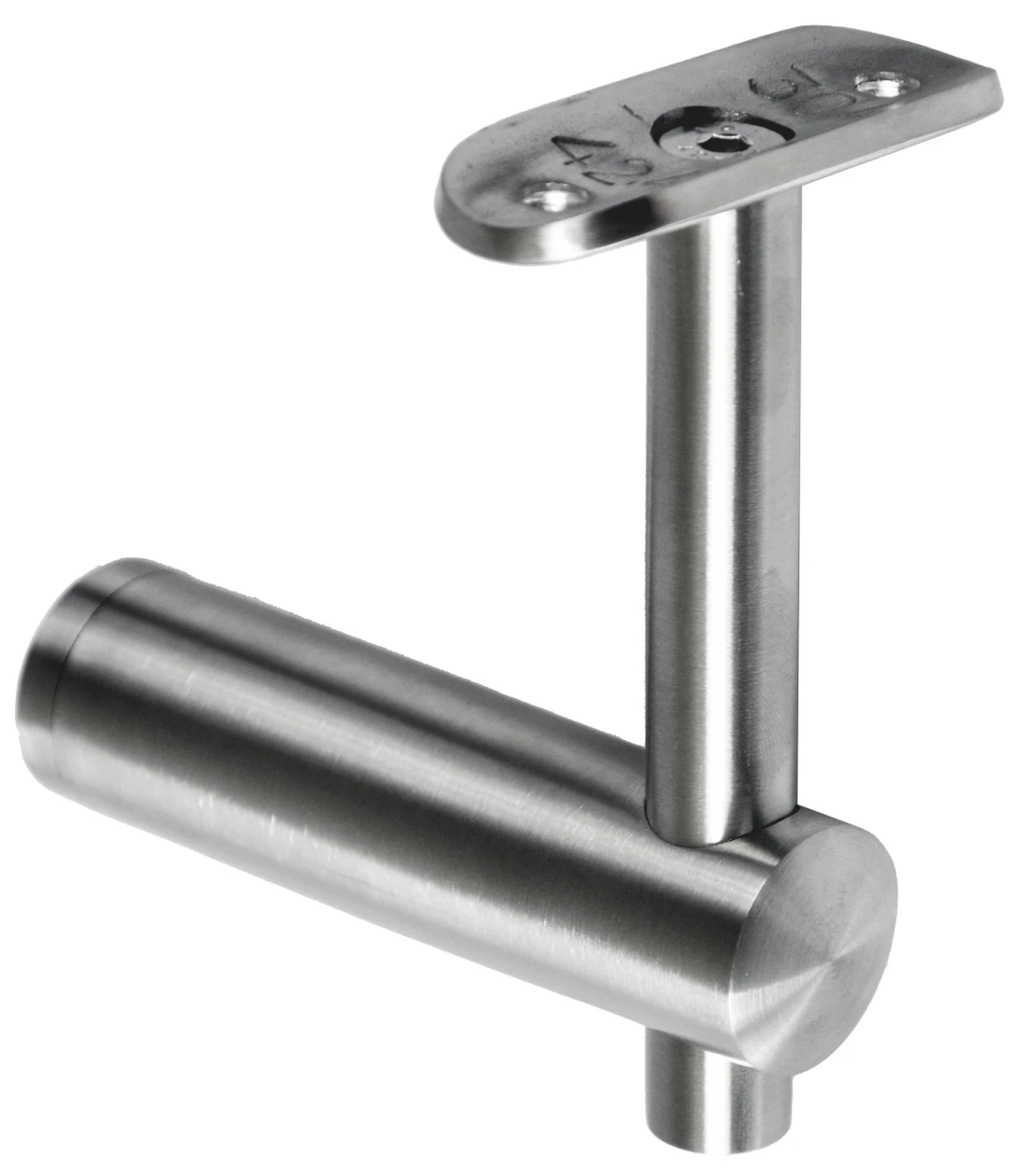 Držiak madla ø 42,4 mm ploché uchytenie, brúsená AISI 304