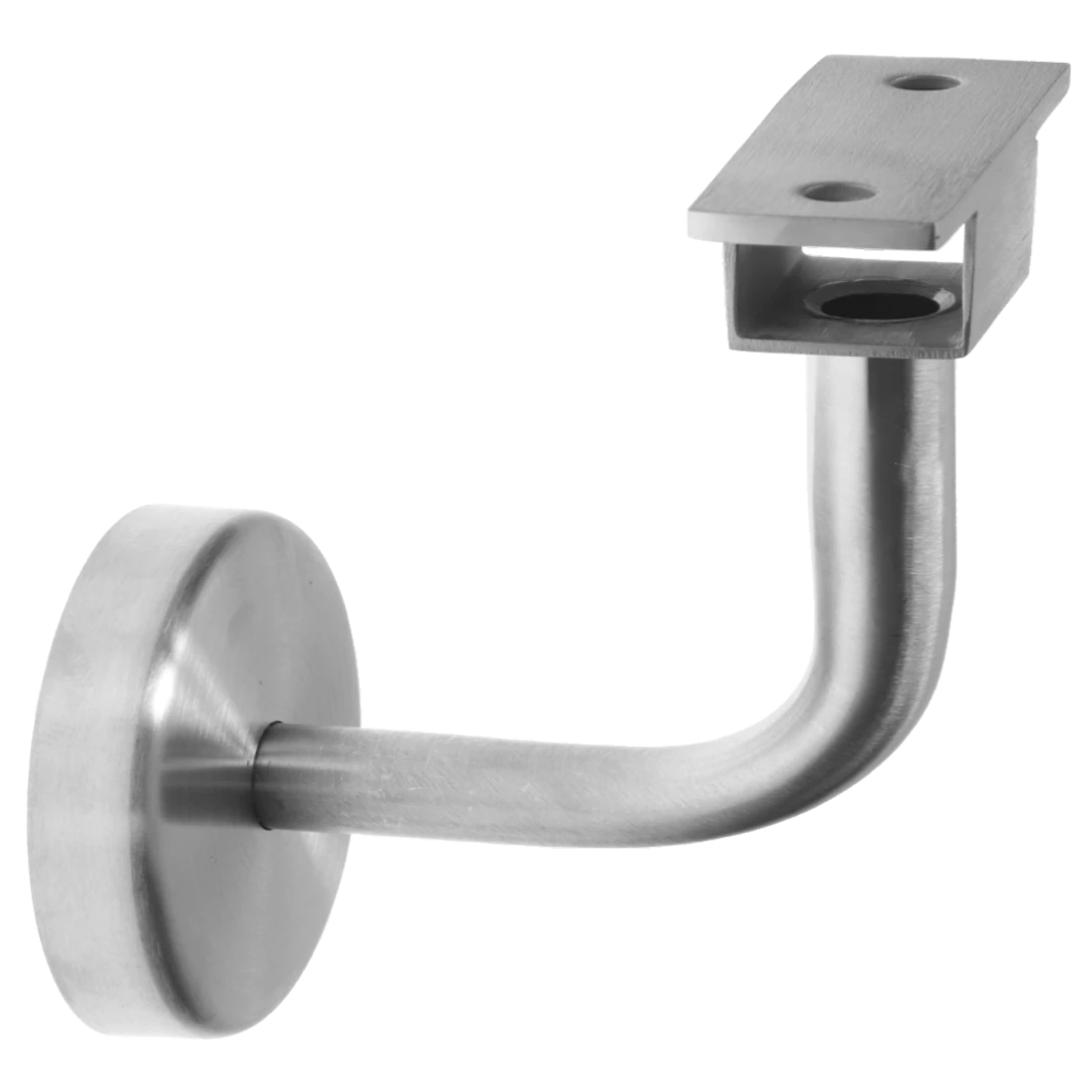 Držiak LED madla na stenu, brúsená nerez AISI 304