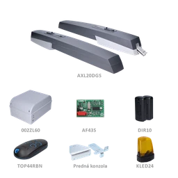 AXL ECO ATOMO sada pro dvoukřídlou bránu do 2.2m/křídlo
