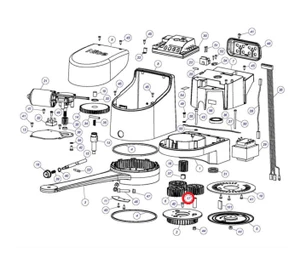PD1004A0000 oska ozubeného kola převodovky pro HOPP - slide 1
