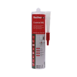 Viacúčelový lepiaci a tesniaci tmel, 290 ml, transparentný