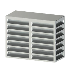 Kryt na vonkajšiu jednotku klimatizácie, pozink - slide 0