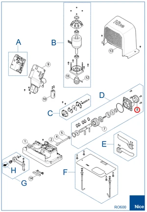 PD0710A0000 Pastorok Z=15 M4 pre mnoho NICE pohonov - slide 1