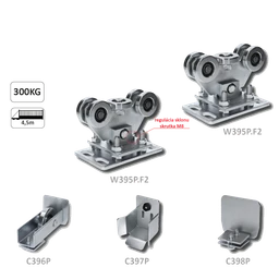 PICCOLO KLASIK samonosný bez profilu do 300 kg / 4,5 m