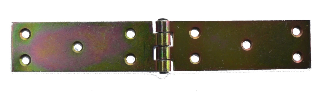 Záves pásový 152 x 25 mm žltý zinok