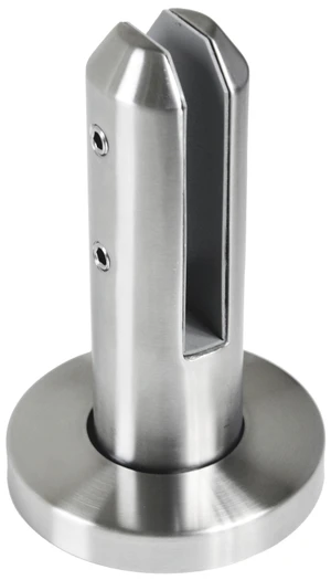 Vrchné kotvenie pre sklo 12,76 mm, brúsená AISI 316 - slide 0