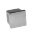 Ukončenie na jokel 30 x 30 mm, brúsená nerez AISI 304