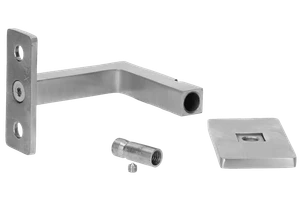 Držák madla na stěnu pevný, závit M8, broušená AISI 304 - slide 5