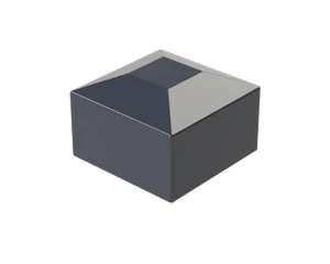 Vonkajšia krytka 40 x 40 mm, plastová PE - slide 1