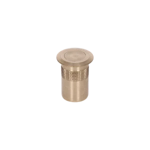 Mosazná západka k zástrčím, vnitřní ø 14 mm, vnější ø 18 mm, délka 30 mm, s pružinkou, hloubka zapuštění 20 mm - slide 1