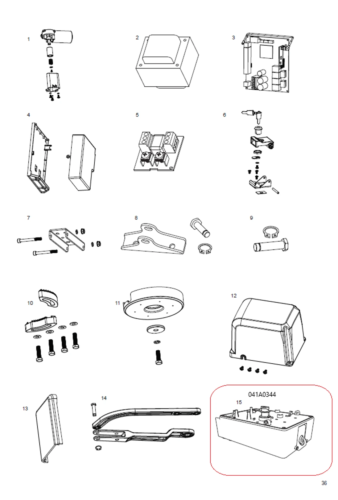 041A0344 prevodovka AA250EV