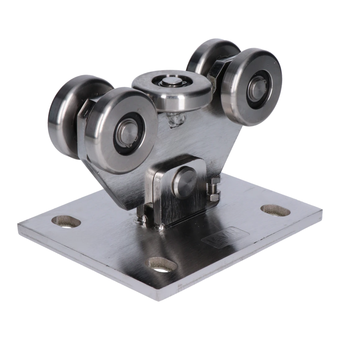 Vozík PICCOLO profil 67 x 67 mm pre brány do 300 kg, nerez