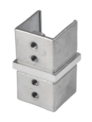 Prechod, lepený spoj, brúsená nerez AISI 304 - slide 0