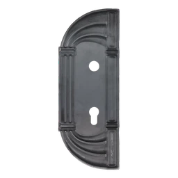 Štít 314 x 120 x 2 mm, rozteč 90 mm, zdobený, ľavý