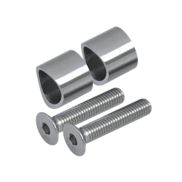 Prechod medzi stĺpom ø 42,4 mm a platňou, L = 15 mm