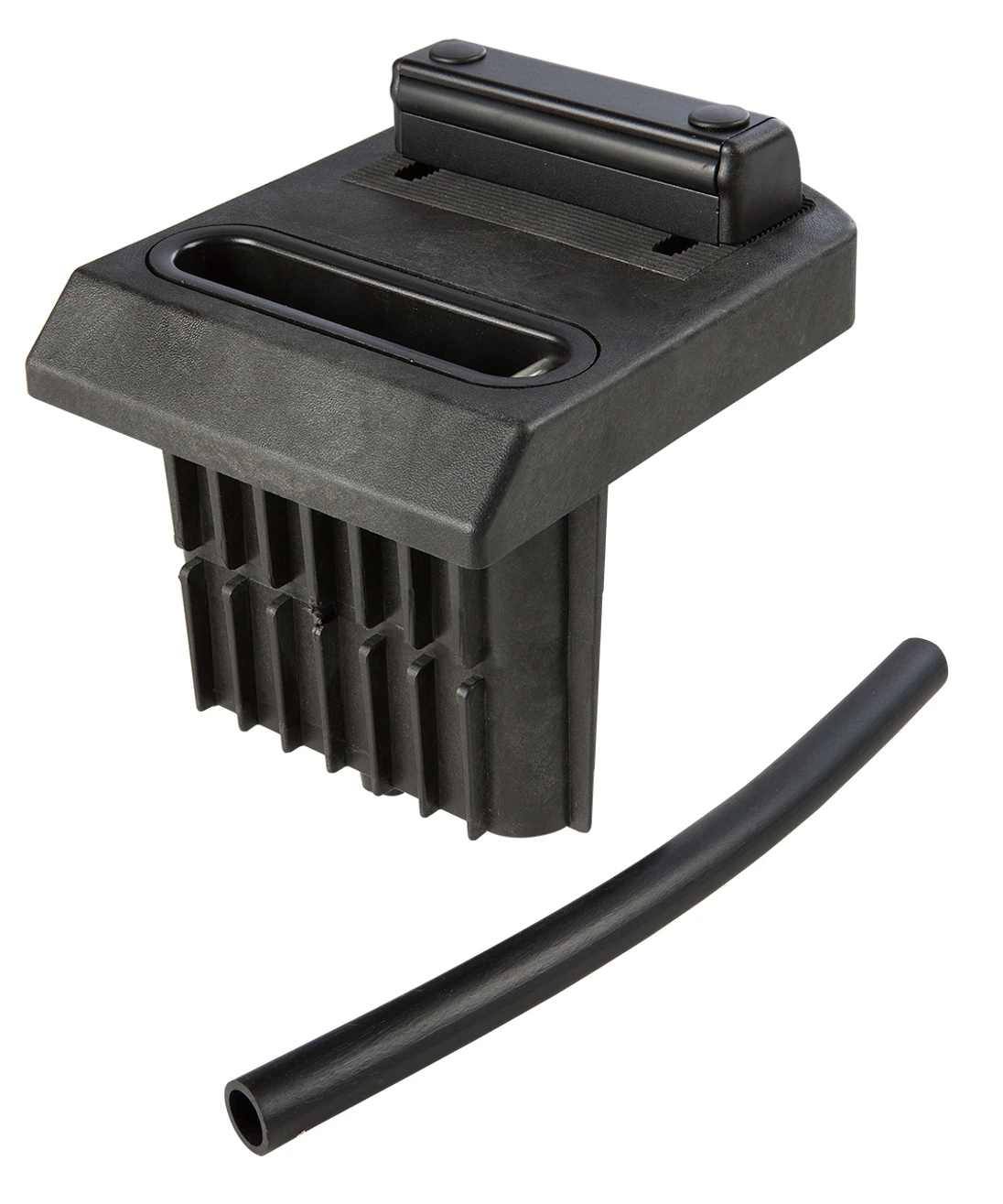 Stredový spodný doraz s odtokom vody, pre dvojkrídlové brány