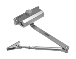 Hydraulický zavírač, max dveře 850mm a 45kg, Al, šedá