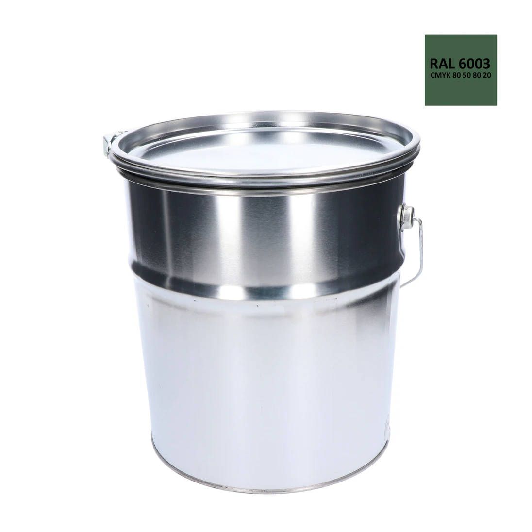 Barva antikorozní polomatná na zinek 10 kg olivovo-zelená