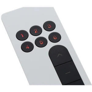 Vysílač 6kanálový, pro 6 rolet nebo skupin rolet - slide 1