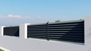 Al profil 108 x 16 x 6000 mm, lak se strukturou RAL 7016 - slide 2