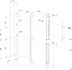 LOCINOX doraz pro kódový zámek VERA - slide 3