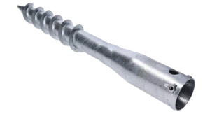 Zemný vrut, ø 68 mm, žiarový pozink - slide 0