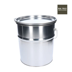 Barva antikorozní polomatná na zinek 10 kg - hnědošedá - slide 1