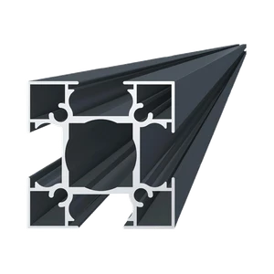 Stĺpový profil 70 x 70 x 6000 mm, štruktúra RAL 7016 - slide 0