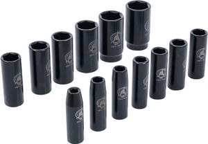 Sada nadstavcov na rázový uťahovák 1/2`, 10-32 mm, 13 ks - slide 2