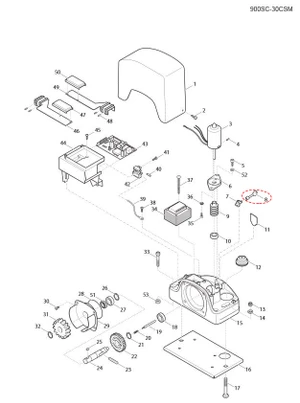 420CHSBPS2 kľúč 3hran, kov, pre mech. odblok Turbo30/PS200 - slide 0