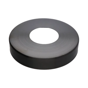 Kryt príruby ø 105 mm na trubku ø 42,4 mm, PVD - čierna - slide 0