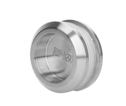 Madlo na dvere ø 58 mm, sklo 8 - 12 mm, brúsená AISI 304