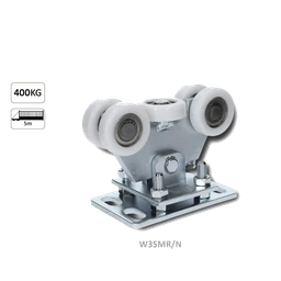 Vozík do 400 kg, nastaviteľný, profil 80 x 80 mm, pozink