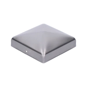 Strieška lisovaná plechová 80 x 80 x 1 mm, bez úpravy - slide 0