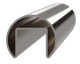 Madlo ø 42,4 x 3000 mm, sklo 8 - 17,5 mm, brúsená AISI 304