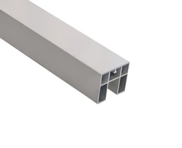 Madlo 60 x 40 x 5000 mm pre sklo 8 - 17,5 mm, hliník