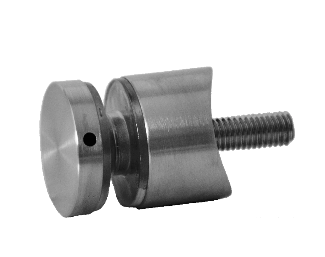 Svorka bodová, na ø 42,4 mm, sklo 6 - 12 mm, AISI 304