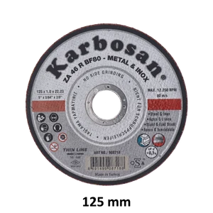 Řezný kotouč 125 x 1 x 22,2 mm, dlouhá životnost - slide 0