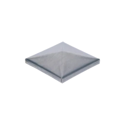 Strieška plechová, pozinkovaná, 40 x 40 x 1,5 mm