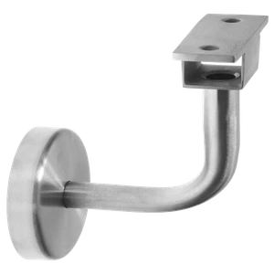 Držiak LED madla na stenu, brúsená nerez AISI 304 - slide 0